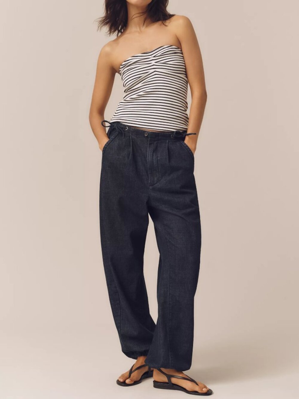 Pilcro Mid-Rise Pull-On Jogger Jeans - Anthropologie - EUC